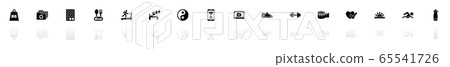 Healthy Living - Flat Vector Icons Healthy Living - Flat Vector Icons 65541726