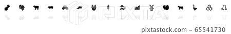 Farming - Flat Vector Icons 65541730