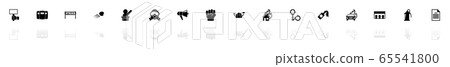 Protest - Flat Vector Icons Protest - Flat Vector Icons 65541800