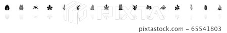 Plants - Flat Vector Icons Plants - Flat Vector Icons 65541803