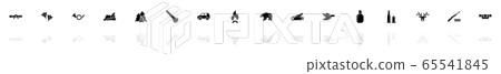 Hunting - Flat Vector Icons - Stock Illustration [65541845] - PIXTA