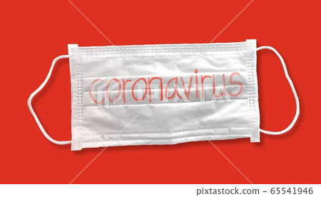 Medical mask for corona or covid-19 virus with coronavirus text ,safety masks for virus inflection,isolated on orange background , health protection concept,cover to prevent virus, Medical mask for corona or covid-19 virus with coronavirus text ,safety masks for virus inflection,isolated on orange background , health protection concept,cover to prevent virus, 65541946