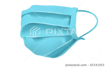 Medical mask for corona or covid-19 virus ,safety breathing masks for virus inflection,isolated on white background, health protection concept,cover mouth and nose to prevent virus,pollution,pm2.5 65541955