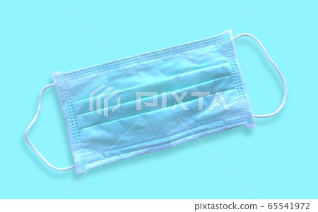 Medical mask for corona or covid-19 virus ,safety breathing masks for virus inflection,isolated on blue background, health protection concept,cover mouth and nose to prevent virus,pollution,pm2.5 Medical mask for corona or covid-19 virus ,safety breathing masks for virus inflection,isolated on blue background, health protection concept,cover mouth and nose to prevent virus,pollution,pm2.5 65541972