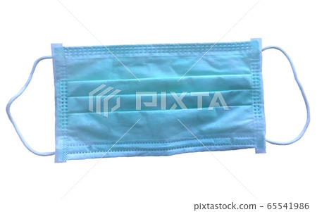 Medical mask for corona or covid-19 virus ,safety breathing masks for virus inflection,isolated on a white background, health protection concept,cover mouth and nose to prevent virus,pollution,pm2.5 65541986