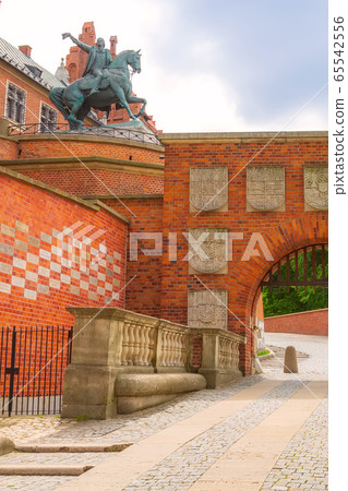 Krakow, Poland Coat of Arms Gate, Wawel Castle 65542556
