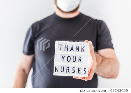Thank your nurses concept 65543009