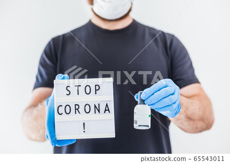 Stop coronavirus concept Stop coronavirus concept 65543011