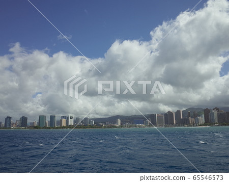 威基基從海上_瓦胡島 威基基從海上_瓦胡島 65546573
