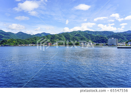 Nishiizu View of Toi Port from the ship 65547556