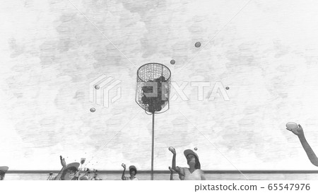 School athletic meet, ball case, no audience, no building Illustration 39 School athletic meet, ball case, no audience, no building Illustration 39 65547976