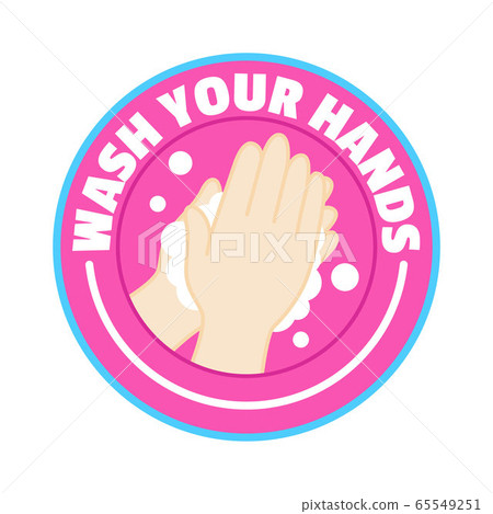 wash your hands sign sticker design wash your hands sign sticker design 65549251