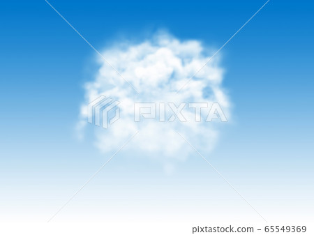 Clouds in the blue sky - Stock Illustration [65549369] - PIXTA