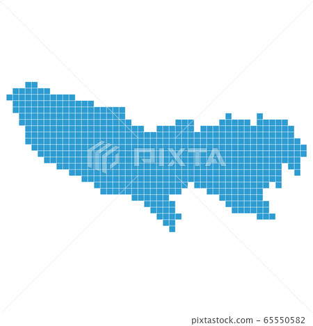 Tokyo map dot icon 65550582