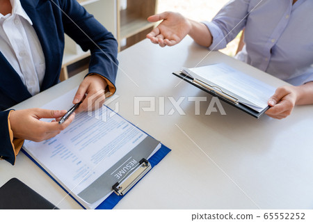 Job Interview and hiring concept, Appointment 65552252