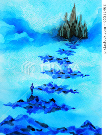 human mind spiritual goal to castle abstract soul human mind spiritual goal to castle abstract soul 65552468