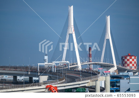 《Kanagawa Prefecture》Tsurumi Tsubasa Bridge/Okuro Junction 65553093