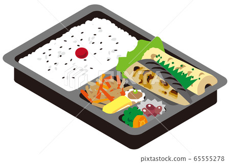 烤鯖魚午餐 65555278