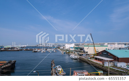 Yokohama cityscape of Japan I want Yokohama Bay Bridge etc. Yokohama cityscape of Japan I want Yokohama Bay Bridge etc. 65555357