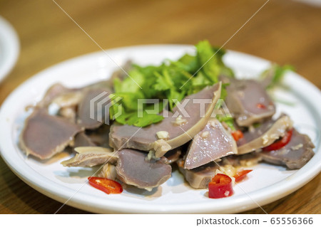 台灣，美食，燻鵝胗，台湾、グルメ、ガチョウの燻製、Taiwan, gourmet, smoked 65556366