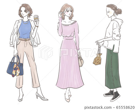 Fashion woman full body set 65558620