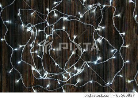 Fancy blinker light bulbs or garlands and wreath Fancy blinker light bulbs or garlands and wreath 65560987