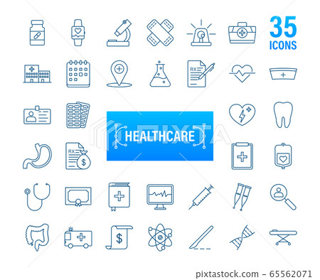 Infographic with healthcare icon for medical design. Medical insurance. Vector stock illustration. Infographic with healthcare icon for medical design. Medical insurance. Vector stock illustration. 65562071