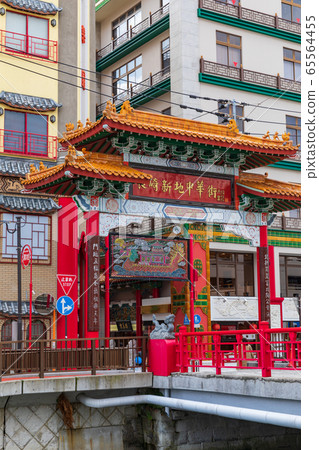 長崎新地橋和長崎新地唐人街 長崎新地橋和長崎新地唐人街 65564455