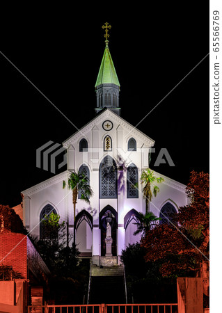 Nagasaki Oura Catholic Church Light Up 65566769