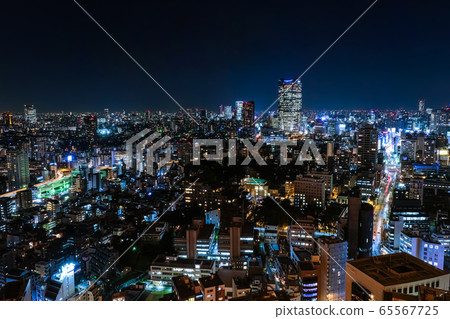 Tokyo night view From Tokyo Tower Tokyo night view From Tokyo Tower 65567725