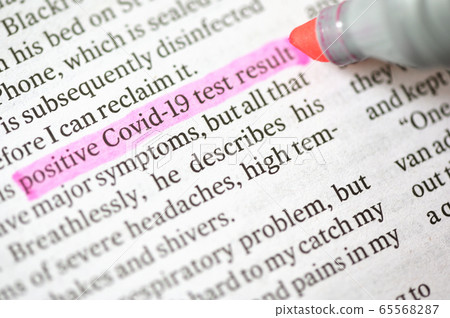 A Highlighter Marker on newspaper News about A Highlighter Marker on newspaper News about 65568287