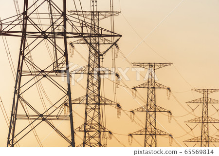 Lifeline Tower Electricity Electric Evening 65569814