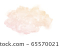 Abstract cream watercolor textuer on white background. 65570021