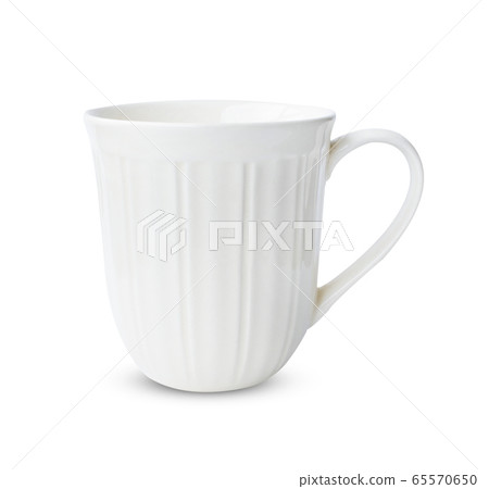 White ceramic cup 65570650
