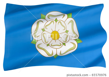 The flag of Yorkshire - England 65570976