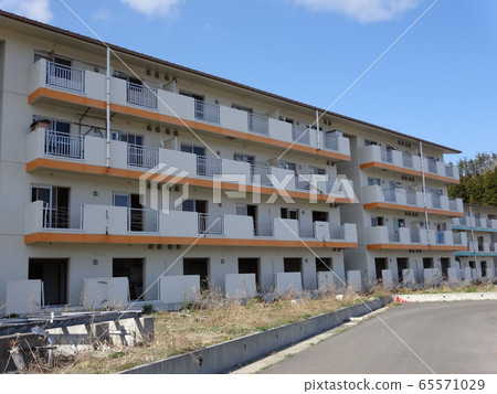 Great East Japan Earthquake Yamada Town 65571029