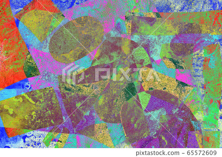 Contemporary art abstract pattern mood board.... - Stock Illustration ...