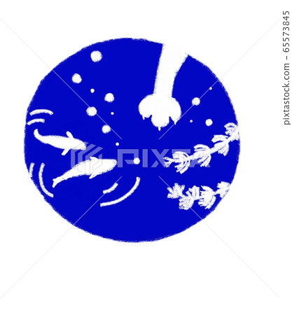 Fishbowl and cat Fishbowl and cat 65573845