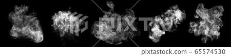 Smoke clouds, steam mist fog, realistic 3D Smoke clouds, steam mist fog, realistic 3D 65574530