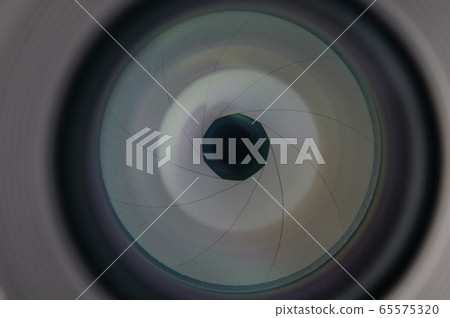 Aperture in camera lens Aperture in camera lens 65575320