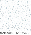 Seamless pattern with Icons of social networks and symbols of notifications. Flat vector illustration EPS 10 65575436