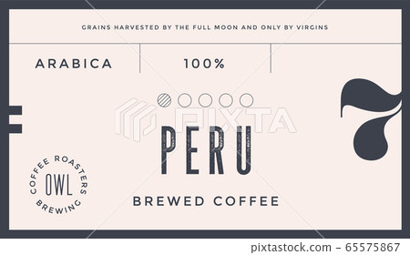 Minimal Label. Typographic modern vintage label Minimal Label. Typographic modern vintage label 65575867