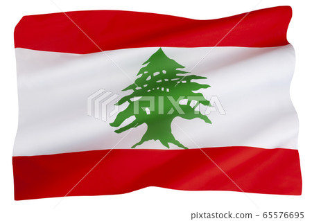 The flag of Lebanon The flag of Lebanon 65576695