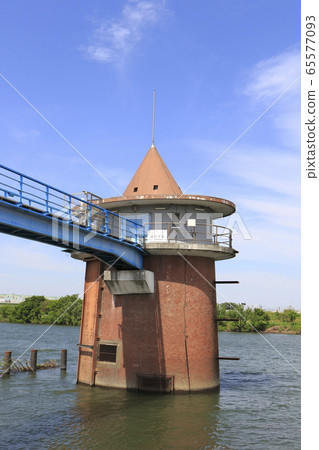 東京葛飾區神奈町神奈町淨水廠進水塔 65577093