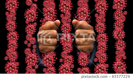 Dieting Prisoner Concept 65577229