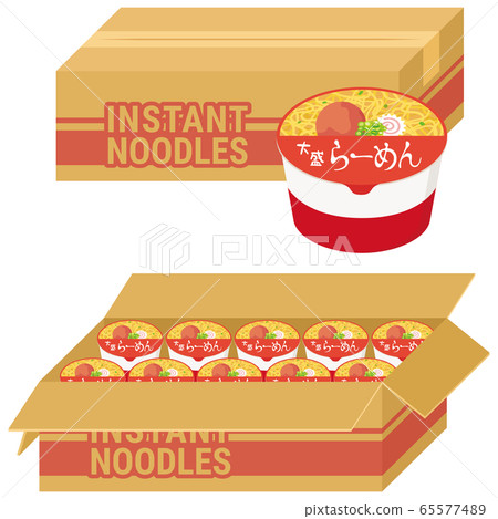 紙板方便麵 65577489