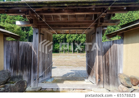 Samurai residence in Ichijodani Castle Asakura ruins 65578825