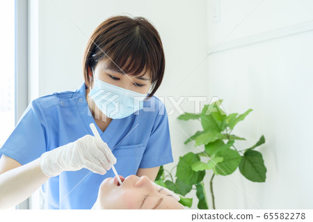 牙醫身體檢查圖像 牙醫身體檢查圖像 65582278
