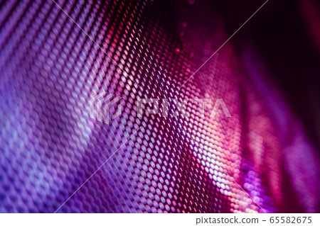 CloseUp LED blurred screen. LED soft focus 65582675