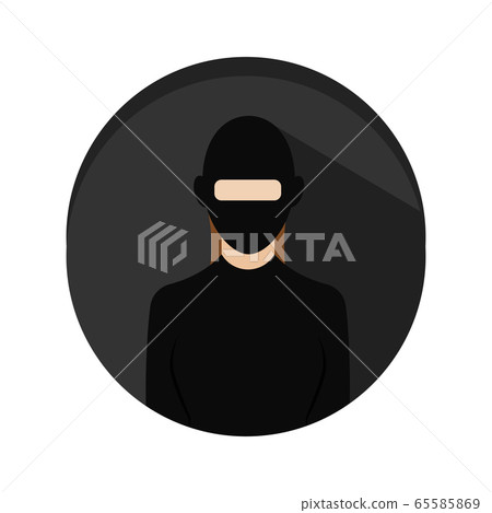 Isolated thief icon 65585869